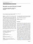 Research paper thumbnail of Biocatalytic conversion of aloeresin A to aloesin