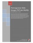 Research paper thumbnail of Ebook Pemrograman Web dengan PHP dan MySQL