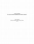 Research paper thumbnail of Crisis of Authority: The American Political Establishment and Political Legitimacy