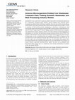 Airborne Microorganisms Emitted from Wastewater Treatment Plant Treating Domestic Wastewater and Meat Processing Industry Wastes Cover Page