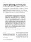 Research paper thumbnail of Comparative phylogeography of Trypanosoma rangeli and Rhodnius (Hemiptera: Reduviidae) supports a long coexistence of parasite lineages and their sympatric vectors