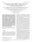 Research paper thumbnail of Transient receptor potential (TRPC) channels in human sperm: expression, cellular localization and involvement in the regulation of flagellar motility