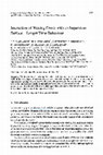 Research paper thumbnail of Interaction of wetting fronts with an impervious surface � Longer time behaviour