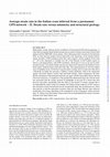 Research paper thumbnail of Average strain rate in the Italian crust inferred from a permanent GPS network - II. Strain rate versus seismicity and structural geology