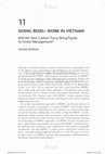 Research paper thumbnail of Doing REDD+ Work in Vietnam: Will the New Carbon Focus Bring Equity to Forest Management?