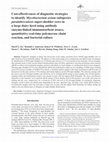 Research paper thumbnail of Cost-effectiveness of diagnostic strategies to identify Mycobacterium avium subspecies paratuberculosis super-shedder cows in a large dairy herd using antibody enzyme-linked immunosorbent assays, quantitative real-time polymerase chain reaction, and bacterial culture