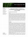 Research paper thumbnail of Bioinoculants influence accumulation of phytochemicals in Oroxylum indicum (L.) Benth. ex Kurz seedlings