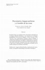 Research paper thumbnail of Diccionarios, lenguas perfectas y el nombre de las cosas