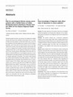 Research paper thumbnail of Quality of Life and Psychological Distress among Patients Diagnosed with Rare Cancers