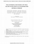 Research paper thumbnail of Tidal Hyperinflation during Low Tidal Volume Ventilation in Acute Respiratory Distress Syndrome