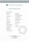 Research paper thumbnail of Journal of Health Sciences 2014;4(1)