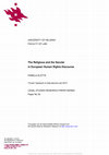 The Religious and the Secular in European Human Rights Discourse Cover Page