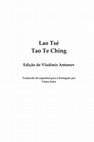 Tao-te-ching Cover Page