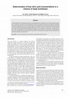 Research paper thumbnail of Determination of low citric acid concentrations in a mixture of weak acid/bases