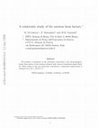 Research paper thumbnail of A relativistic study of the nucleon form factors