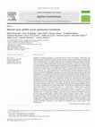 Research paper thumbnail of Natural tracer profiles across argillaceous formations