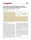 Histidine Adsorption on TiO 2 Nanoparticles: An Integrated Spectroscopic, Thermodynamic, and Molecular-Based Approach toward Understanding Nano–Bio Interactions Cover Page