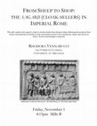 Research paper thumbnail of From Sheep to Shop: The Sagarii (Cloak-Sellers) in Imperial Rome