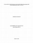 Evaluation of the Potential of Raw Kapok Fiber (Cieba pentandra) and Cotton Fiber for Oil Spill Clean-up Cover Page