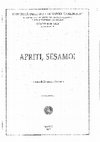 Research paper thumbnail of Il sesamo nell'attuale Medio Oriente