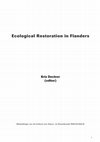 Ecological restoration in Flanders Cover Page