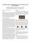 Research paper thumbnail of Construction and perceptual evaluation of a 3D head model