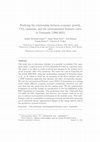 Research paper thumbnail of Studying the relationship between economic growth, CO2 emissions, and the environmental Kuznets curve in Venezuela (1980–2025)