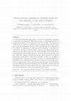 Research paper thumbnail of System dynamics modeling for renewable energy and CO2 emissions: A case study of Ecuador