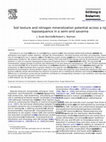 Research paper thumbnail of Soil texture and nitrogen mineralization potential across a riparian toposequence in a semi-arid savanna