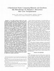 A randomized study comparing ribavirin and interferon alfa monotherapy for hepatitis C recurrence after liver transplantation Cover Page