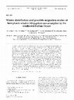 Research paper thumbnail of Winter distribution and possible migration routes of humpback whales Megaptera novaeangliae in the southwest Indian Ocean