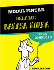 Modul bahasa korea Cover Page