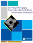 Research paper thumbnail of Core Principles for Engaging Young People in Community Change