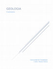 Geologia Cover Page