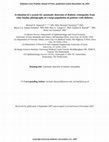 Evaluation of a System for Automatic Detection of Diabetic Retinopathy From Color Fundus Photographs in a Large Population of Patients With Diabetes Cover Page