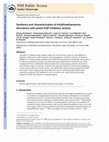 Research paper thumbnail of Synthesis and characterization of tritylthioethanamine derivatives with potent KSP inhibitory activity