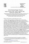 Viral Hemorrhagic Fevers Cover Page