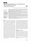 Research paper thumbnail of Effects of focal hand dystonia on visually guided and internally guided force control