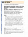 Research paper thumbnail of Blood oxygenation level-dependent activation in basal ganglia nuclei relates to specific symptoms in de novo Parkinson's disease