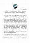 Research paper thumbnail of Scotland - Submission to the Consultation on the Prostitution Law Reform Bill from the Nordic Model Information Network