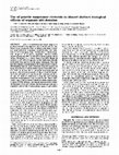 Research paper thumbnail of Use of genetic suppressor elements to dissect distinct biological effects of separate p53 domains