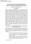 Research paper thumbnail of Huete, Raquel y Mantecón, Alejandro (2015) La construcción de la opinión pública sobre el turismo: crítica a la teoría del intercambio social. En Daniel Hiernaux-Nicolas (coord.) Turismo, sociedad y territorio: una lectura crítica, Querétaro: Universidad Autónoma de Querétaro, México, pp. 311-325