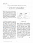 Research paper thumbnail of A novel ultra sensitive method for voltage noise measurements