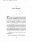 Research paper thumbnail of Public Reason