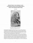 Research paper thumbnail of Albrecht Dürer’s Curls: Melchior Lorck’s 1550 Engraved Portrait and Its Relationship to Dürer’s Self-Fashioned Public Image