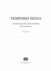 La Rocca di Cervara di Roma e la sua coquina, in Temporis Signa. Archeologia della tarda antichità e del medioevo, VIII (2013), pp. 93-124 Cover Page