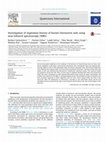 Research paper thumbnail of Investigation of vegetation history of buried chernozem soils using near-infrared spectroscopy (NIRS)