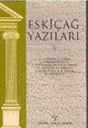 İçindekiler (Eskiçağ Yazıları 6, Akron 8) Cover Page