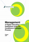 Management of Higher Education Institutions under the Conditions of Bologna Process: Proceedings of the international scientific conference held in Prague on July 14th, 2007 Cover Page