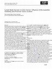 Research paper thumbnail of Lymph Node Harvest in Colon Cancer: Influence of Microsatellite Instability and Proximal Tumor Location